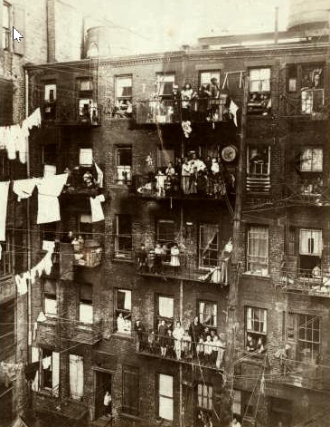 photo of Tenament apartment building